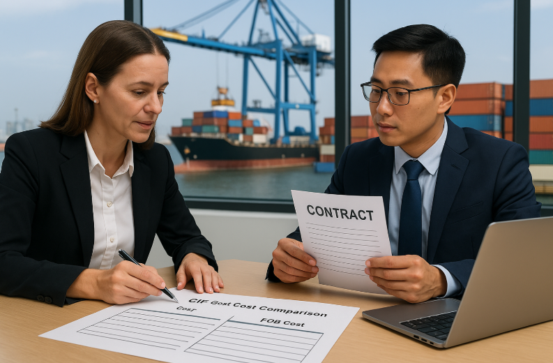 出口合同里的CIF和FOB，差別到底在哪？.png